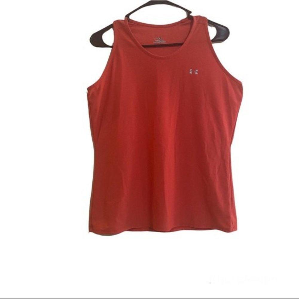 UNDER ARMOUR ATHLETIC TANK TOP HEAT GEAR WOMANS SIZE LARGE